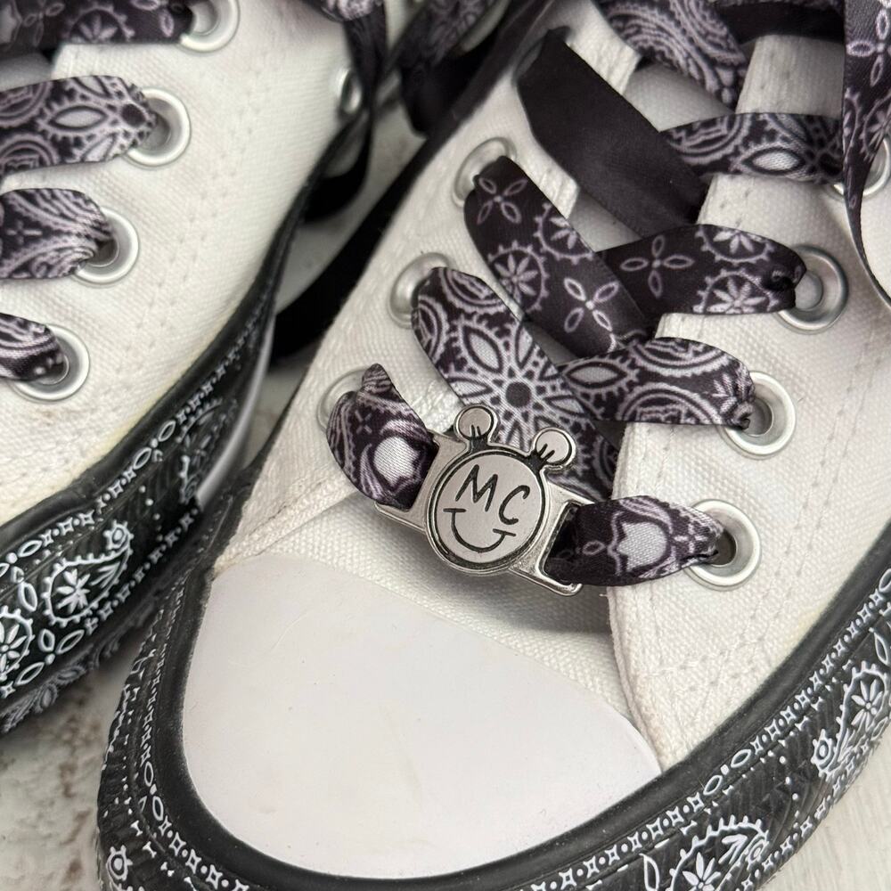 Converse X Miley Cyrus Chuck Taylor All Star Bandana paisley low top womens 6.5 - Picture 3 of 11